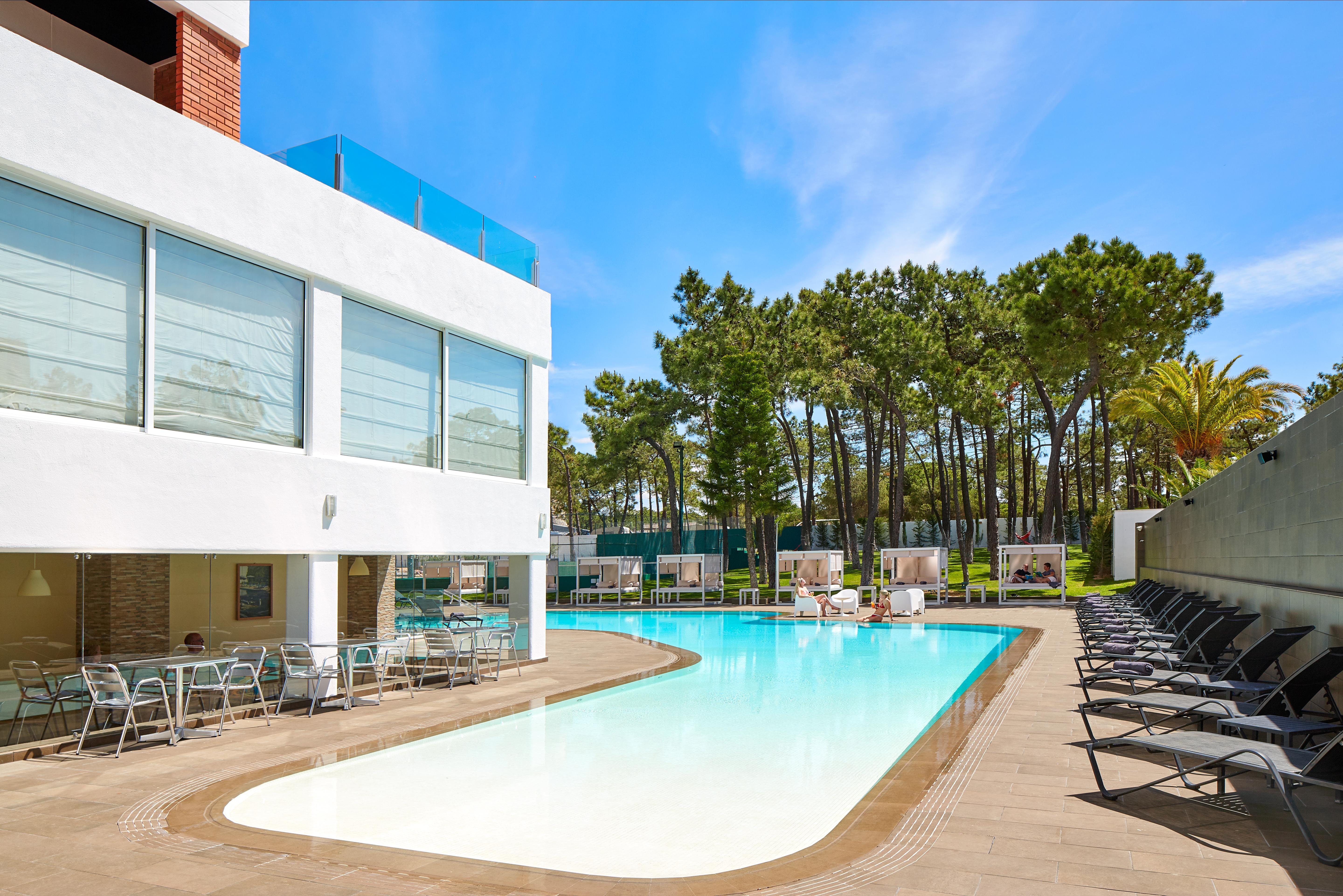Alcazar Hotel & Spa Monte Gordo Eksteriør billede