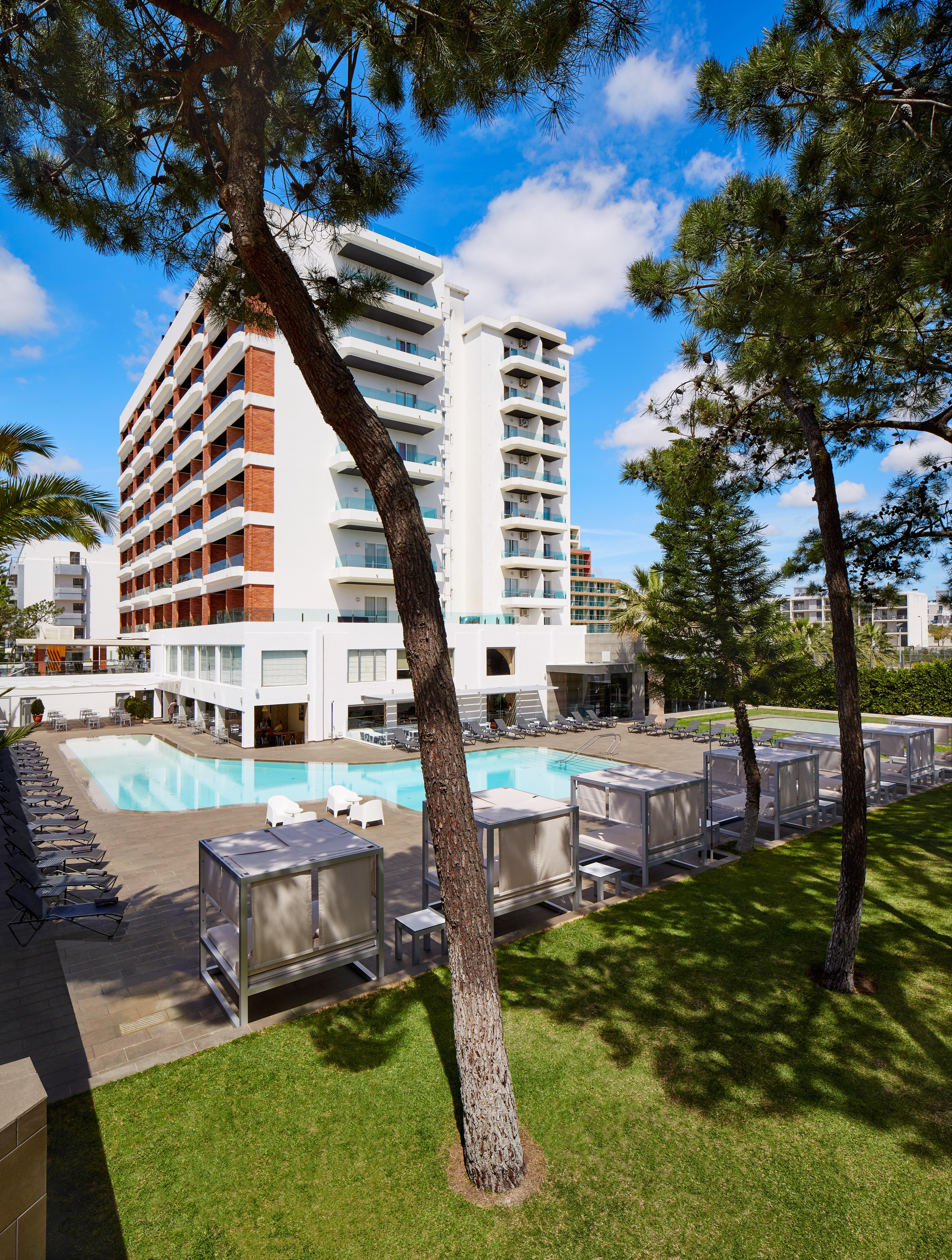 Alcazar Hotel & Spa Monte Gordo Eksteriør billede